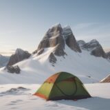 【登山】気温の計算方法 | 山頂の温度を予測する手順 をイメージした 広角の風景、山 の写真