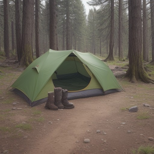 【登山シューズ】泥汚れを防ぐ方法 | おすすめの対策グッズと手入れの手順 をイメージした 広角の風景、ハイキング の写真