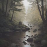 【川遊び】生き物採取に必要な道具 | 予算と選び方 をイメージした 広角の風景、川 の写真