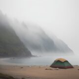 【海霧】発生する時間帯と傾向 | 釣りでの注意点について をイメージした 広角の風景 の写真