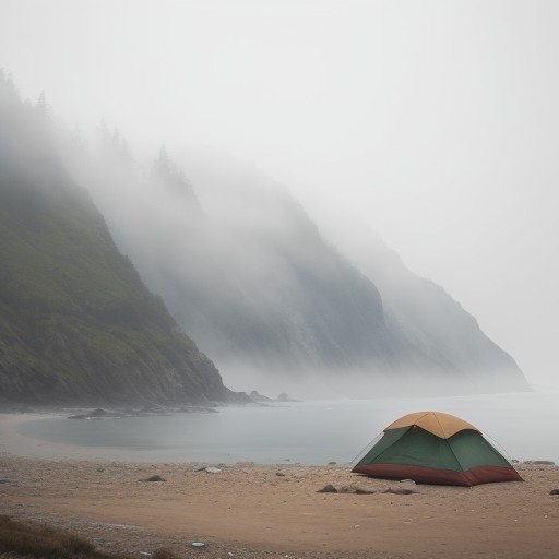 【海霧】発生する時間帯と傾向 | 釣りでの注意点について をイメージした 広角の風景 の写真