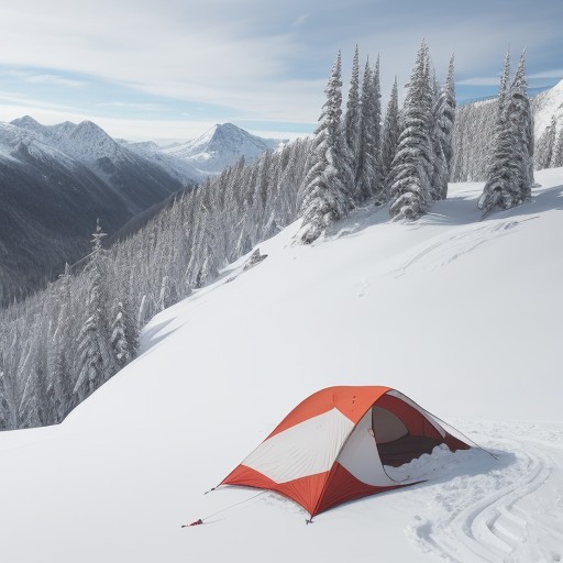 【残雪期登山】おすすめの時期 | 山の状態と装備の選び方 をイメージした 広角の風景、雪景色、山 の写真