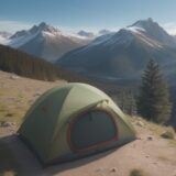 【登山】稜線を歩くための準備 | 足の疲れを抑えるストレッチ方法 をイメージした 広角の風景、山、稜線 の写真