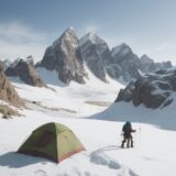 【登山】初心者が揃えるべき装備 | 優先度の高いアイテム一覧 をイメージした 広角の風景、山 の写真