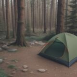 【登山ウェア】洗濯頻度の目安 | 素材ごとの洗い方と注意点 をイメージした 広角の風景、ハイキング の写真