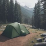 【山菜】採取に最適な旬の時期 | おすすめの場所と注意点 をイメージした 広角の風景、山頂 の写真