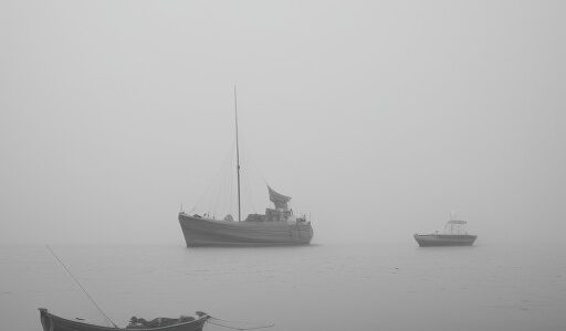 【海釣り】濃い霧の中での停泊判断 | 安全な運航の基準と注意点