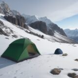 【登山ウェア】ウールの選び方 | 山行で役立つおすすめの服装 をイメージした 広角の風景、ハイキング、山 の写真