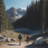 【登山】足運びにこだわる歩き方 | 体の疲れを減らすコツ をイメージした 広角の風景、ハイキング の写真