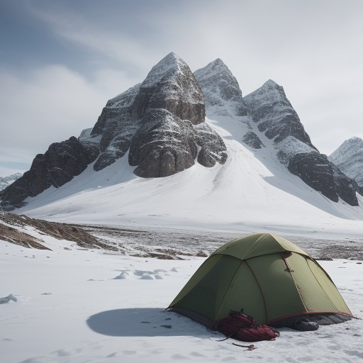 【低体温症】登山の濡れ対策以外の予防策 | 体温を守る服装と行動のコツ をイメージした 広角の風景、山 の写真