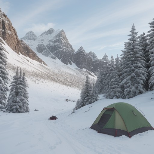 【登山】気象の変化と判断基準 | 安全に下山するための撤退タイミング をイメージした 広角の風景、山 の写真