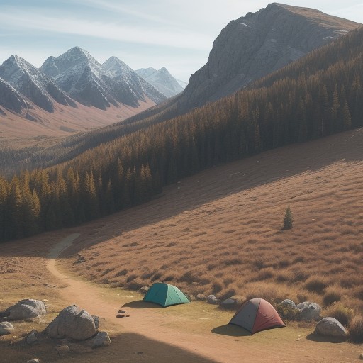 【登山】稜線の歩行ペース | 停滞時間の計算方法 をイメージした 広角の風景、稜線 の写真