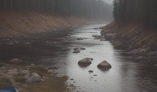 【川釣り】霧雨の中での体感温度 | 低温への対策と服装について