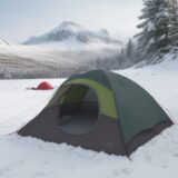 【低体温症】山の現場で役立つ回復方法 | 体温を上げる温度の目安 をイメージした 広角の風景、山 の写真