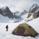 【登山】初心者向けの体力不安への対策 | 山歩きの準備とコツ をイメージした 広角の風景、山 の写真
