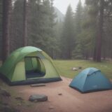 【キャンプ】救急セットの中身 | 持っておきたい必需品のリスト をイメージした 広角の風景 の写真