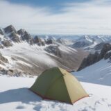 【登山】稜線の低気圧対策 | 安全な下山ルートの選び方 をイメージした 広角の風景、山、稜線 の写真