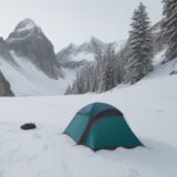 【登山ギア】初心者が知りたい買い替え時期 | 道具の寿命と判断基準 をイメージした 広角の風景、山 の写真