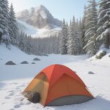 【避難ルート】山の安全を守る確認方法 | 地図とコンパスの使い方 をイメージした 広角の風景、山 の写真