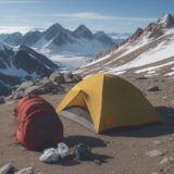 【登山道具】メンテナンス用品の選び方 | 長く使うための手入れ方法 をイメージした 広角の風景、山 の写真