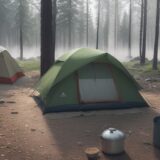 【キャンプクッカー】重曹で煤を落とす方法 | 汚れをなくして使いやすくする手順 をイメージした 広角の風景 の写真