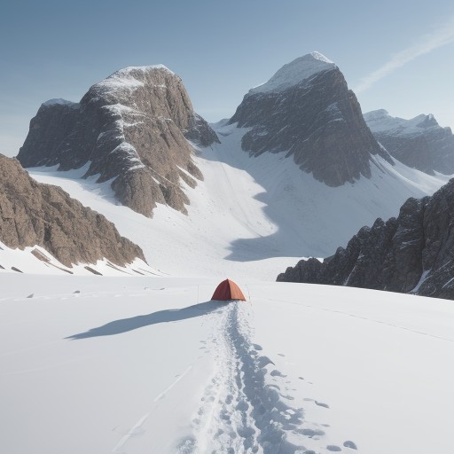 【登山】稜線を歩く服装 | 体温調節の方法とウェア選び をイメージした 広角の風景、山、稜線 の写真