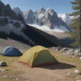 【登山ウエア】買い替えのタイミング | 寿命を見極めるチェックポイント をイメージした 広角の風景、ハイキング の写真