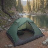 【釣り用グローブ】指切りタイプの選び方 | 川での使い心地と機能 をイメージした 広角の風景、川 の写真