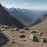 【山行】行動不能になる前の判断基準 | 安全な下山へのルール をイメージした 広角の風景、山、ハイキング の写真