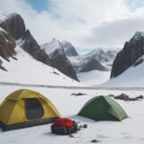【登山用ギア】劣化の見分け方 | 買い替えどきの判断基準 をイメージした 広角の風景、山 の写真