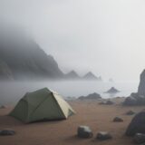 【海霧】出現時の視界確保 | おすすめの対策グッズ をイメージした 広角の風景 の写真