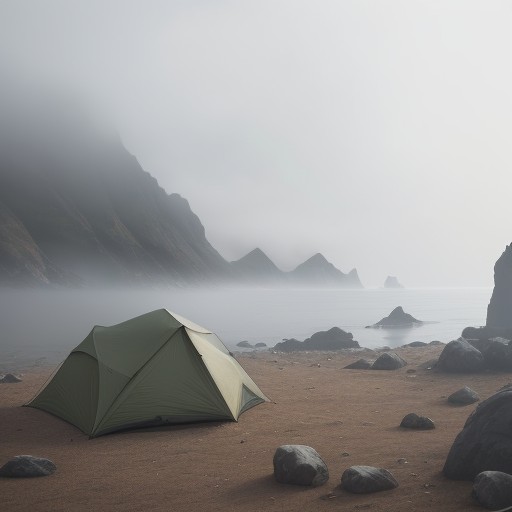 【海霧】出現時の視界確保 | おすすめの対策グッズ をイメージした 広角の風景 の写真