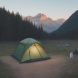 【キャンプ救急用品】持っていかなくてもいい物 | 準備の優先度と選び方 をイメージした 広角の風景 の写真