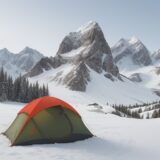 【登山用ギア】メンテナンスの頻度 | 道具を長く使う手入れの方法 をイメージした 広角の風景、山 の写真