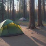 【キャンプバーナー】風に強いモデルの選び方 | おすすめの道具と使い方 をイメージした 広角の風景 の写真