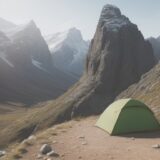 【登山ウェア】稜線を歩く服装 | おすすめの組み合わせを紹介します をイメージした 広角の風景、ハイキング、稜線 の写真