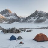 【登山】初心者のための装備選び | 持ち物の点検方法と準備のコツ をイメージした 広角の風景、山 の写真