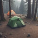 【キャンプバーナー】安定板を自作して | 鍋のガタつきをなくす方法 をイメージした 広角の風景 の写真
