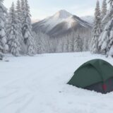 【ウィンタースポーツ】装備の買い替え予算 | 準備したいアイテム一覧 をイメージした 広角の風景、冬 の写真