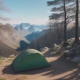 【山歩き】春の体力作りコース | 初心者向けの登山ルートを紹介 をイメージした 広角の風景、ハイキング、春 の写真