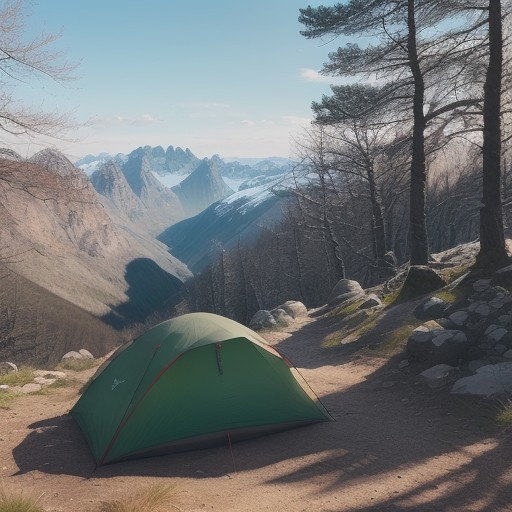【山歩き】春の体力作りコース | 初心者向けの登山ルートを紹介 をイメージした 広角の風景、ハイキング、春 の写真