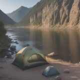 【川の生き物捕獲】ルールと法律 | 知っておきたい注意点 をイメージした 広角の風景、川 の写真