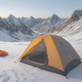 【登山用具】正しい使い方とパッキング | 初心者が揃えたい基本装備の組み方 をイメージした 広角の風景、山 の写真