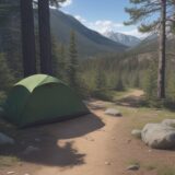 【登山道】歩き方のコツ | 初心者が準備すべき道具と注意点 をイメージした 広角の風景、登山道、ハイキング の写真