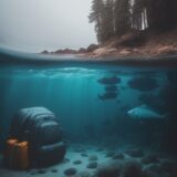 【水中カメラ】防水ケースで撮る魚 | 海の中の記録 をイメージした 広角の風景 の写真