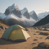 【山の天気予報】登山の計画に役立つ気象情報 | 正確な天候の確認方法 をイメージした 広角の風景、山、ハイキング の写真