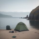【釣り道具】初心者向けの基本セット | 海釣りの準備リスト をイメージした 広角の風景 の写真