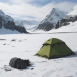 【ピッケル】冬山の登山の準備 | 正しい選び方と使い方の基本 をイメージした 広角の風景、山、冬 の写真