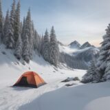【登山】初心者が選ぶ登山のタイミング | 山行計画の立て方と注意点 をイメージした 広角の風景、山 の写真