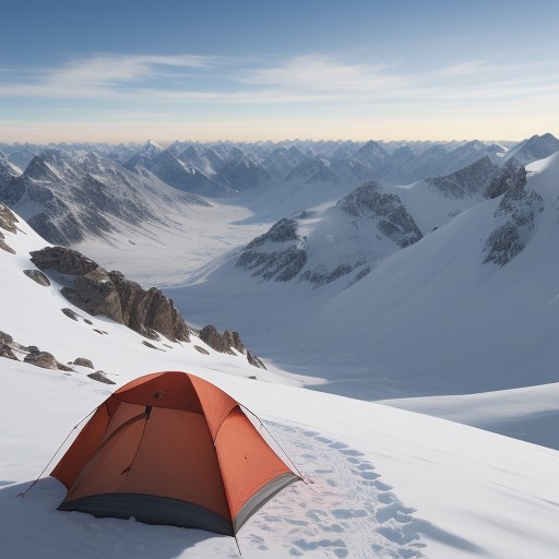 【登山】高い山に登る技術 | 頂上を目指すための練習方法 をイメージした 広角の風景、山 の写真